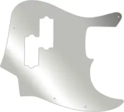 WD CUSTOM PICKGUARD FOR FENDER BLACKTOP JAZZ BASS #10 MIRROR