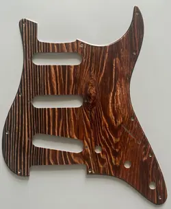 FOR FIT FENDER US 11 HOLE STRAT ST STRATOCASTER GUITAR PICKGUARD WOOD PATTERN