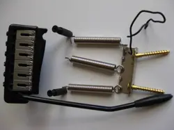 FENDER STRATOCASTER GUITAR TAILPIECE BRIDGE PART BY WILKINSON FOR PROJECT