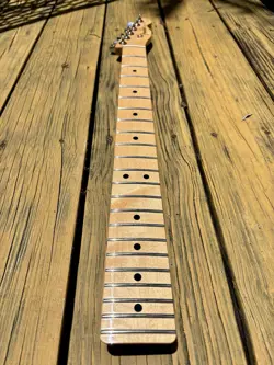 USED FENDER MADE IN MEXICO TELECASTER NECK MAPLE