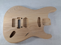 ASH HXS GUITAR BODY - FITS FENDER STRAT STRATOCASTER NECK FLOYD ROSE J1906