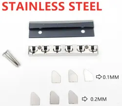 STAINLESS STEEL LSR ROLLER ADJUSTABLE NUT FOR FENDER STRAT&TELE