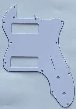 FOR FIT FENDER TELECASTER '72 THINLINE P90 STYLE GUITAR PICKGUARD 3 PLY WHITE