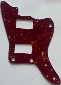 FOR FIT FENDER JAPAN JAZZMASTER PAF STYLE GUITAR PICKGUARD 4 PLY RED TORTOISE