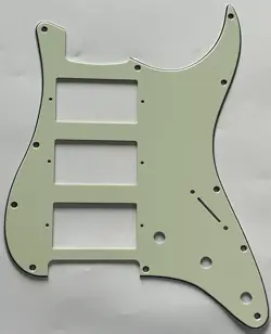 FOR FIT FENDER US STRATOCASTER START HHH 11 HOLE GUITAR PICKGUARD VINTAGE GREEN