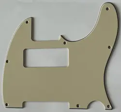 FOR FIT FENDER TELE P90 PICKUP ROUTING STYLE GUITAR PICKGUARD VINTAGE YELLOW