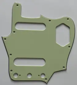 FOR FIT FENDER US CLASSIC PLAYER JAGUAR STYLE GUITAR PICKGUARD VINTAGE GREEN