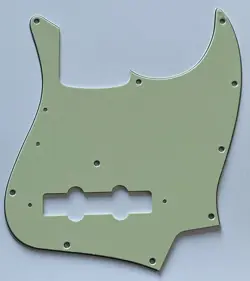 FOR FIT FENDER US VINTAGE '74 JAZZ BASS STYLE GUITAR PICKGUARD VINTAGE GREEN