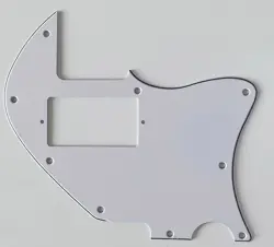 FOR FIT FENDER TELE MERLE HAGGARD F HOLE PAF STYLE GUITAR PICKGUARD 3 PLY WHITE