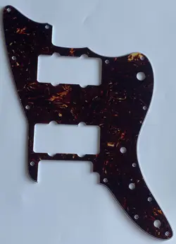 FOR FIT FENDER SQUIER AFFINITY JAZZMASTER STYLE GUITAR PICKGUARD BROWN TORTOISE