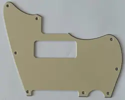 FOR FIT FENDER JAZZCASTER TELEMASTER HYBRID P90 GUITAR PICKGUARD VINTAGE YELLOW