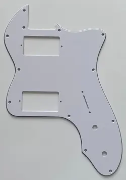 FOR FIT FENDER TELECASTER '72 THINLINE PAF GUITAR PICKGUARD 3 PLY WHITE