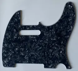 FOR FIT FENDER TELECASTER  VINTAGE 5-HOLE STYLE GUITAR PICKGUARD BLACK PEARL