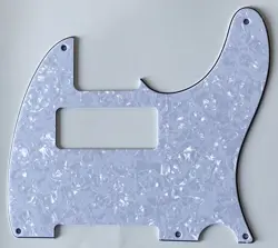 FOR FIT FENDER VINTAGE 5-HOLE  TELECASTER P90 STYLE GUITAR PICKGUARD WHITE PEARL
