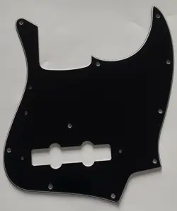 FOR FIT FENDER US VINTAGE '74 JAZZ BASS STYLE GUITAR PICKGUARD 3 PLY BLACK
