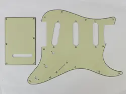 MINT GREEN SCRATCH PLATE PICKGUARD SET SSS FOR FENDER SQUIER AFFINITY GUITAR