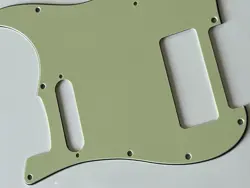 GUITAR PICKGUARD GREEN