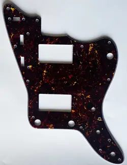 FOR FIT FENDER JAPAN JAZZMASTER PAF STYLE GUITAR PICKGUARD 4 PLY BROWN TORTOISE