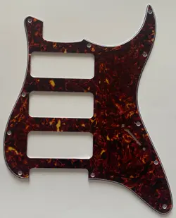 FOR FIT FENDER STRATOCASTER P90 3 PICKUP STRAT GUITAR PICKGUARD BROWN TORTOISE