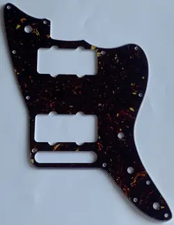 FOR FIT FENDER AMERICAN SPECIAL JAZZMASTE STYLE GUITAR PICKGUARD BROWN TORTOISE