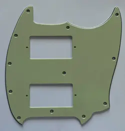 FOR FIT FENDER US MUSTANG WITH PAF PICKUP STYLE GUITAR PICKGUARD VINTAGE GREEN