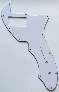 FOR FIT FENDER TELECASTER THINLINE/TELE 69 PAF GUITAR PICKGUARD 3 PLY WHITE