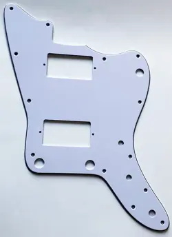 FOR FIT FENDER JAPAN JAZZMASTER PAF STYLE GUITAR PICKGUARD 3 PLY WHITE