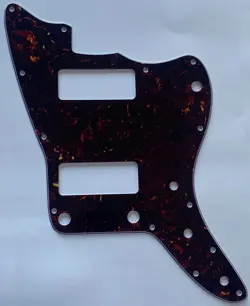 FOR FIT FENDER US JAZZMASTER WITH P90 PICKUPS GUITAR PICKGUARD BROWN TORTOISE