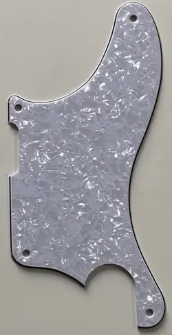 FOR FIT FENDER TELE CABALLO TONO LIGERO STYLE GUITAR PICKGUARD  WHITE PEARL