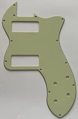 FOR FIT FENDER TELE CLASSIC PLAYER THINLINE P90 GUITAR PICKGUARD VINTAGE GREEN