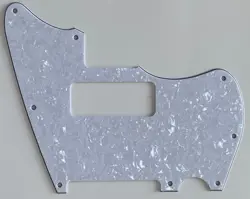 FOR FIT FENDER JAZZCASTER TELEMASTER HYBRID P90 GUITAR PICKGUARD WHITE PEARL