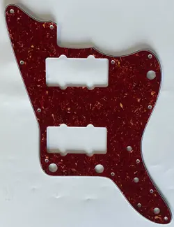 FOR FIT FENDER JAPAN JAZZMASTER STYLE GUITAR PICKGUARD 4 PLY RED TORTOISE