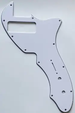 FOR FIT FENDER TELECASTER THINLINE/TELE 69 P90 GUITAR PICKGUARD 3 PLY WHITE