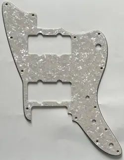FOR FIT FENDER SQUIER AFFINITY JAZZMASTER GUITAR PICKGUARD IVORY WHITE PEARL