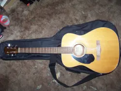 FENDER CC-60S CONCERT LH/NAT ACOUSTIC GUITAR W/  SOFT CASE