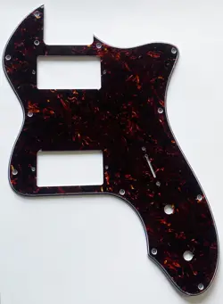 FOR FIT FENDER TELECASTER '72 THINLINE PAF STYLE GUITAR PICKGUARD BROWN TORTOISE