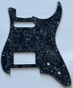 FOR FIT FENDER STRAT FLOYD ROSE TREMOLO HS STYLE GUITAR PICKGUARD BLACK PEARL