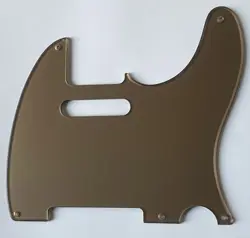 FOR FIT FENDER TELECASTER VINTAGE 5-HOLE STYLE GUITAR PICKGUARD ACRYLIC GOLD