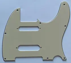 FOR FIT FENDER TELECASTER NASHVILLE TELE SS GUITAR PICKGUARD VINTAGE YELLOW