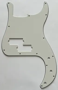 FOR FIT FENDER US STANDARD PRECISION BASS STYLE GUITAR PICKGUARD PARCHMENT