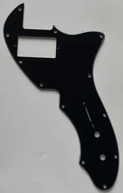 FOR FIT FENDER TELECASTER THINLINE/TELE 69 PAF GUITAR PICKGUARD 3 PLY BLACK