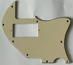 FOR FIT FENDER TELE MERLE HAGGARD F HOLE PAF GUITAR PICKGUARD VINTAGE YELLOW