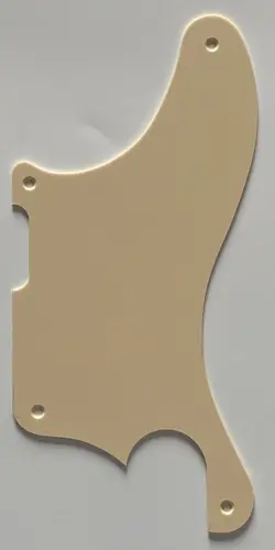 FOR FIT FENDER TELE CABALLO TONO LIGERO STYLE GUITAR PICKGUARD VINTAGE YELLOW