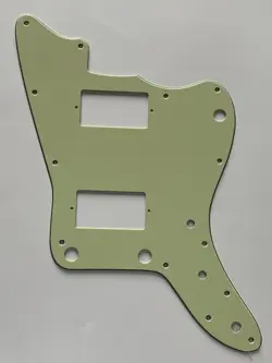 FOR FIT FENDER JAPAN JAZZMASTER PAF STYLE GUITAR PICKGUARD 3 PLY VINTAGE GREEN