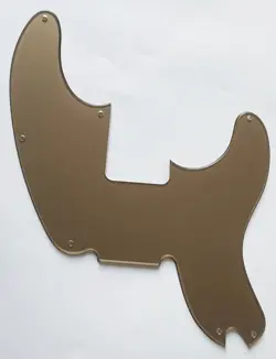 FOR FIT FENDER TELECASTER PRECISION BASS STYLE GUITAR PICKGUARD,ACRYLIC GOLD