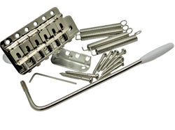 NICKEL USA VINTAGE '57 '62 TREMOLO BRIDGE KIT FOR FENDER STRAT 2 3/16