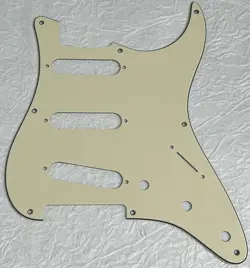 NEW GREAT-FOR FIT FENDER 57' 8 HOLE STRATOCASTER GUITAR PICKGUARD VINTAGE YELLOW