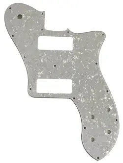 PICKGUARD FOR FENDER US '72 TELECASTER DELUXE REISSUE P90 GUITAR WHITE PEARL