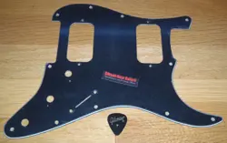 PICKGUARD BLACK AMERICAN