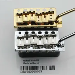 NEW WILKINSON WV6 VINTAGE FOR FENDER STRATOCASTER STRAT PARTS CHROME GOLD